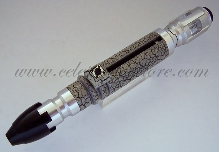 Sonic Screwdriver (Season 1-2) Standard Powdercoat Crackle Paint Sonic Screwdriver (Season 1-2) Standard Powdercoat Crackle Paint